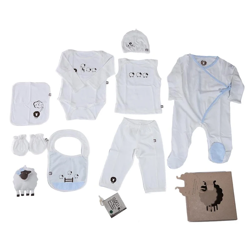 set de recien nacido azul