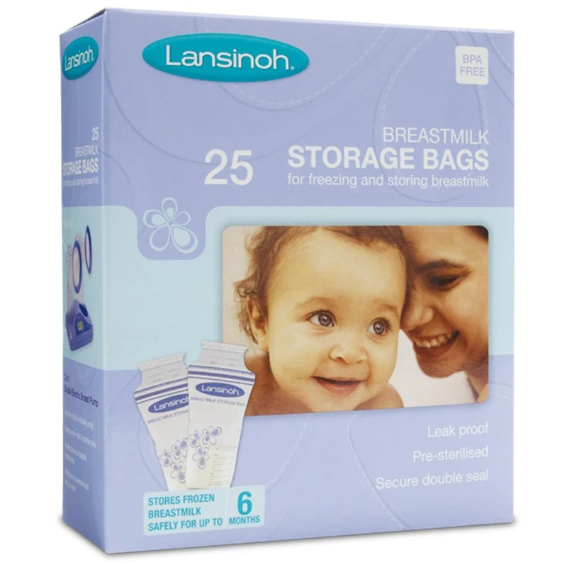 bolsitas de almacenamiento de leche materna x25