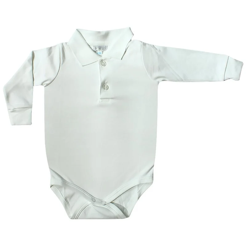 body cuello polo blanco