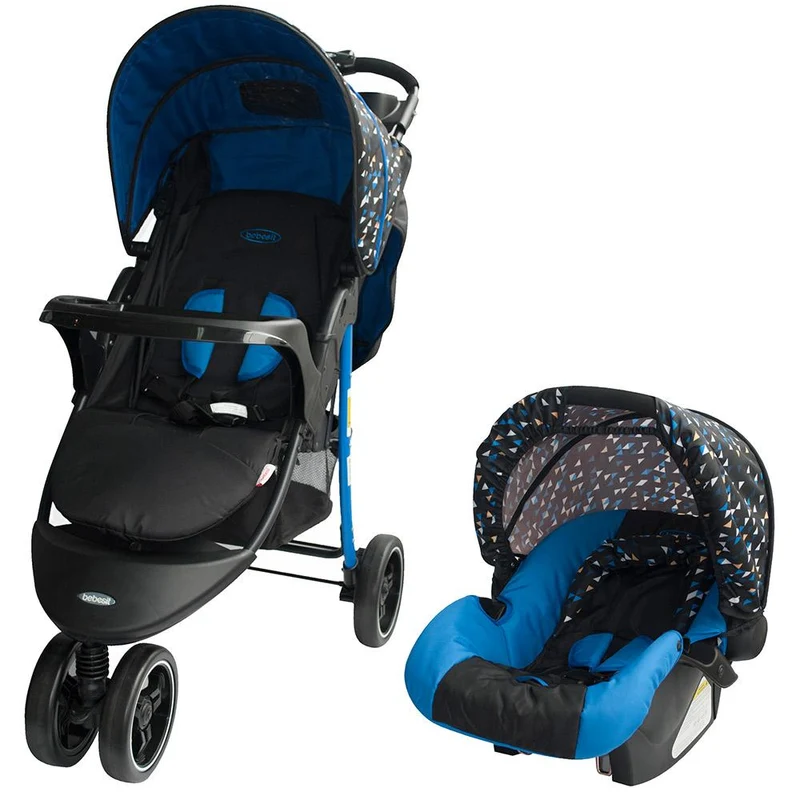 travel system jogger clio azul 4 en 1