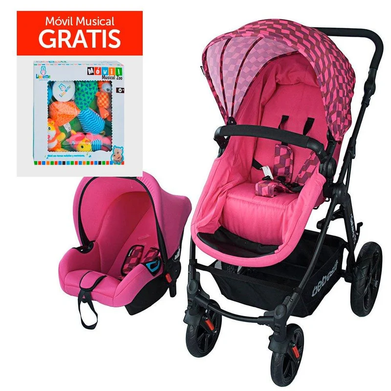 travel system galaxy rosado