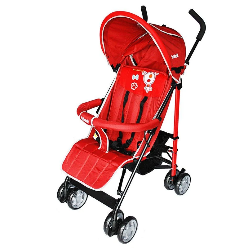 coche paseador buggy rojo