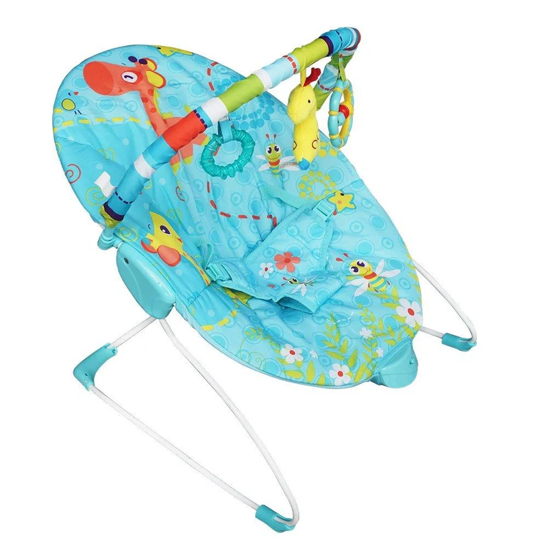 mecedora bouncer azul