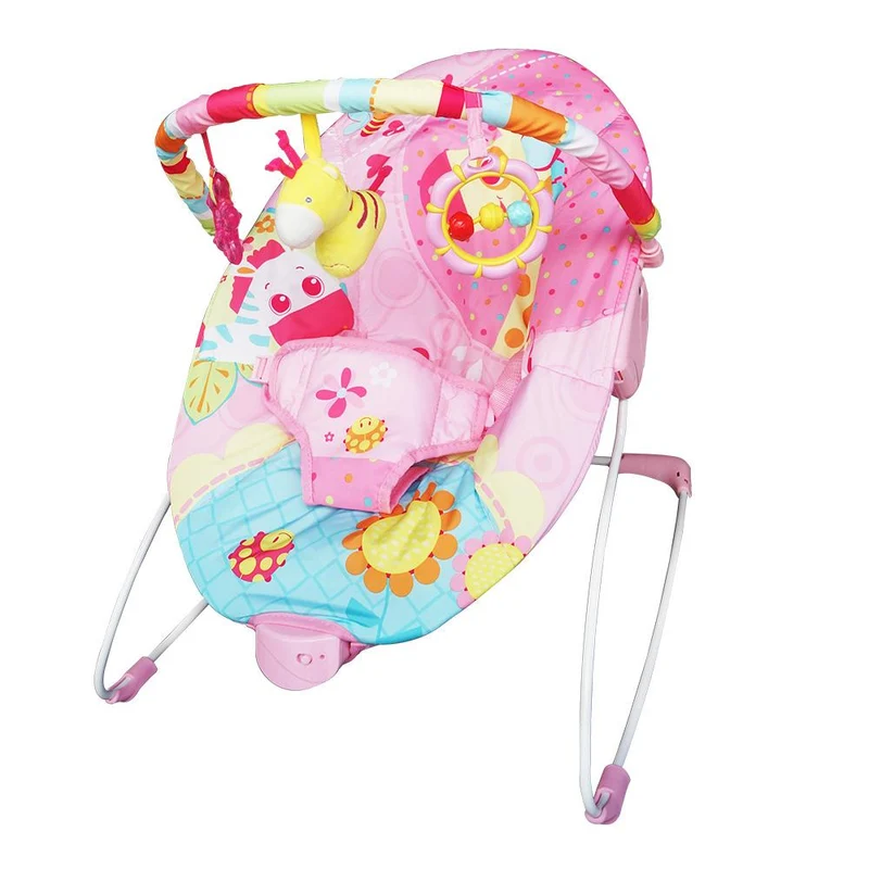 mecedora bouncer rosado