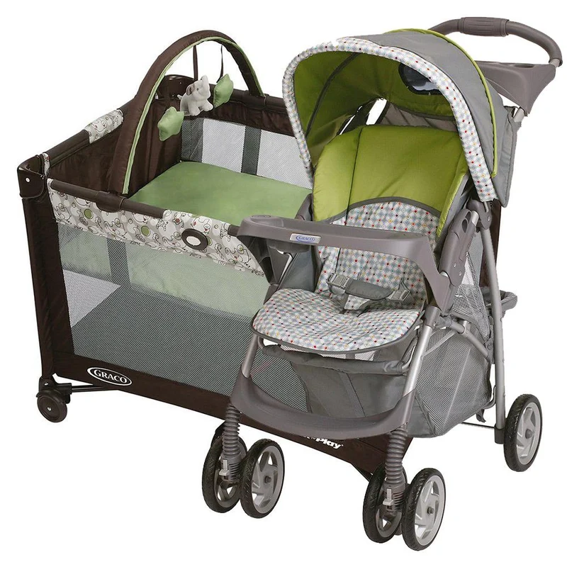 coche literider pasadena cuna corral base zuba graco