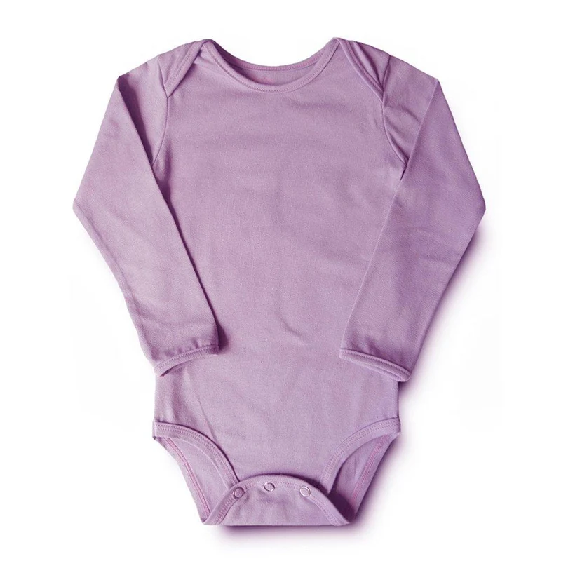 body manga larga lila 24m