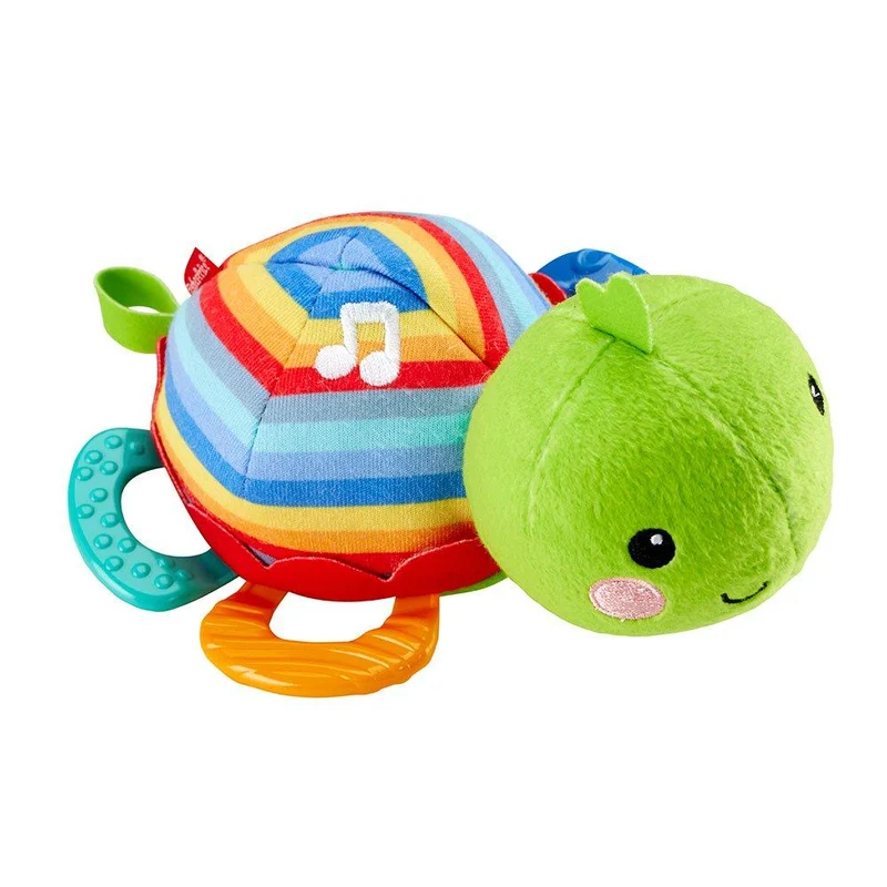 fisher price tortuga mordedera
