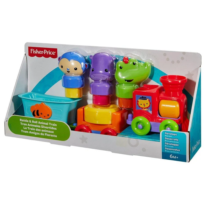 fisher price silly safari tren animales divertidos