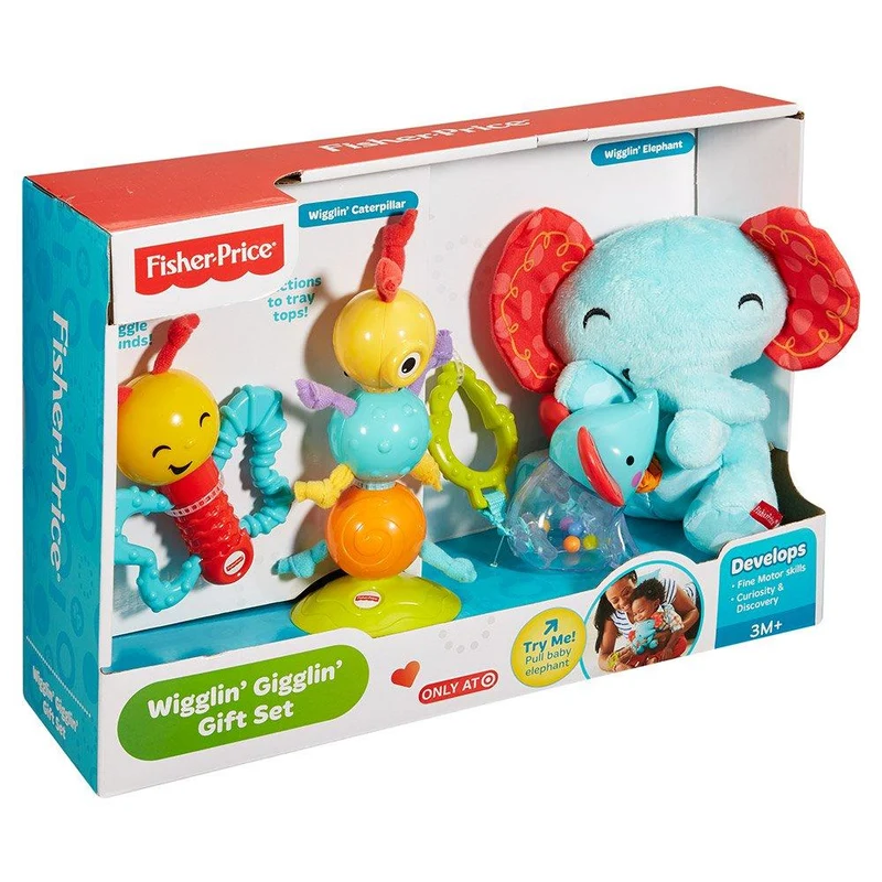 fisher price movimientos y risitas set de regalo