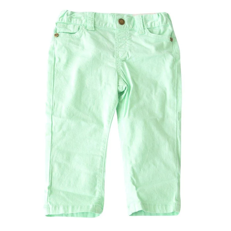 pantalon dril brina verde menta 18 24m