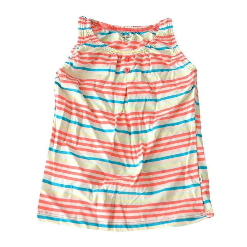 camiseta mudis rosado rayas 18 24m