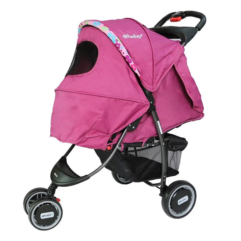 coche jogger violeta