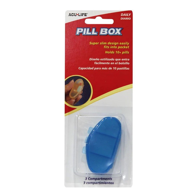 pastillero tres compartimentos aculife