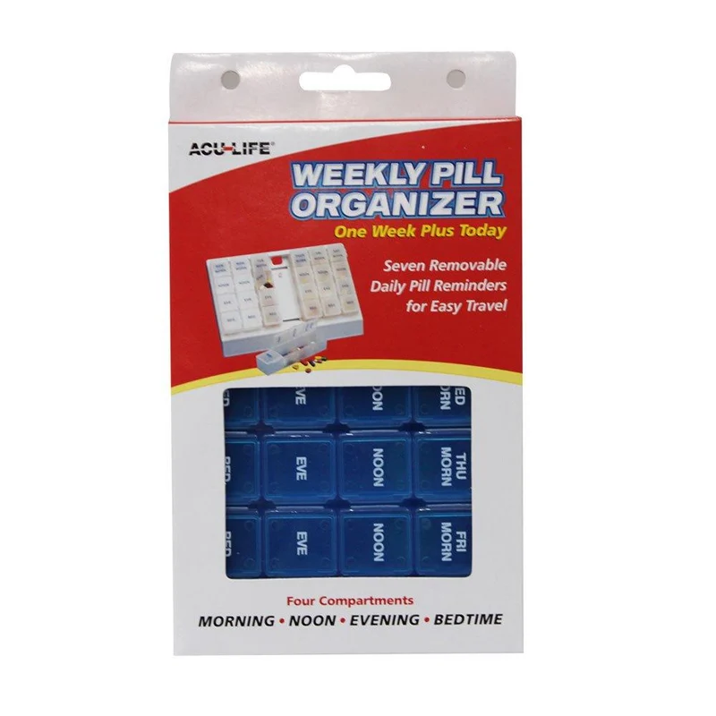 pastillero semanal dosificador aculife