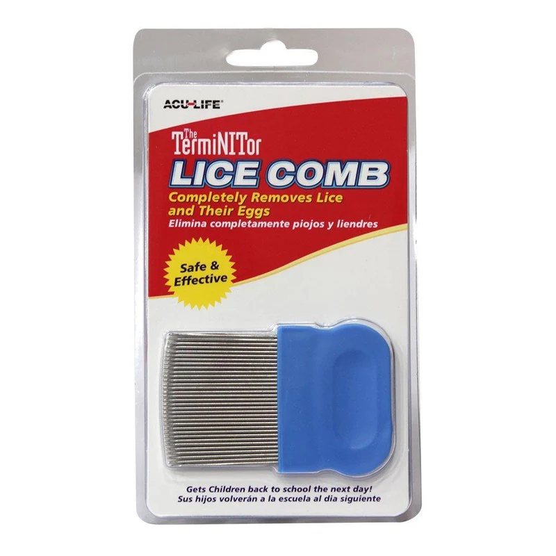 peine metalico para piojos aculife