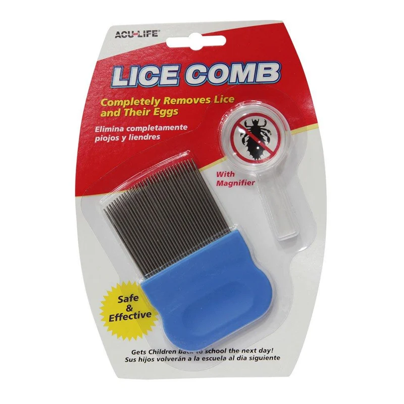 peine para piojos con lupa aculife