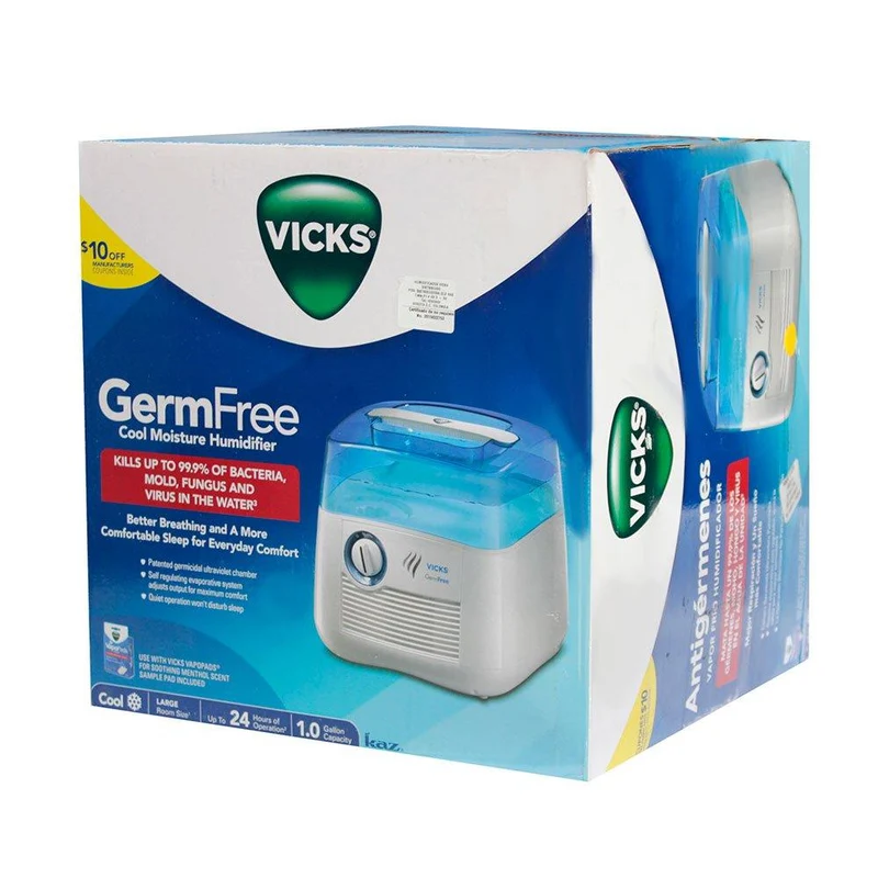 vicks humificador 1 galon tecnologia uv