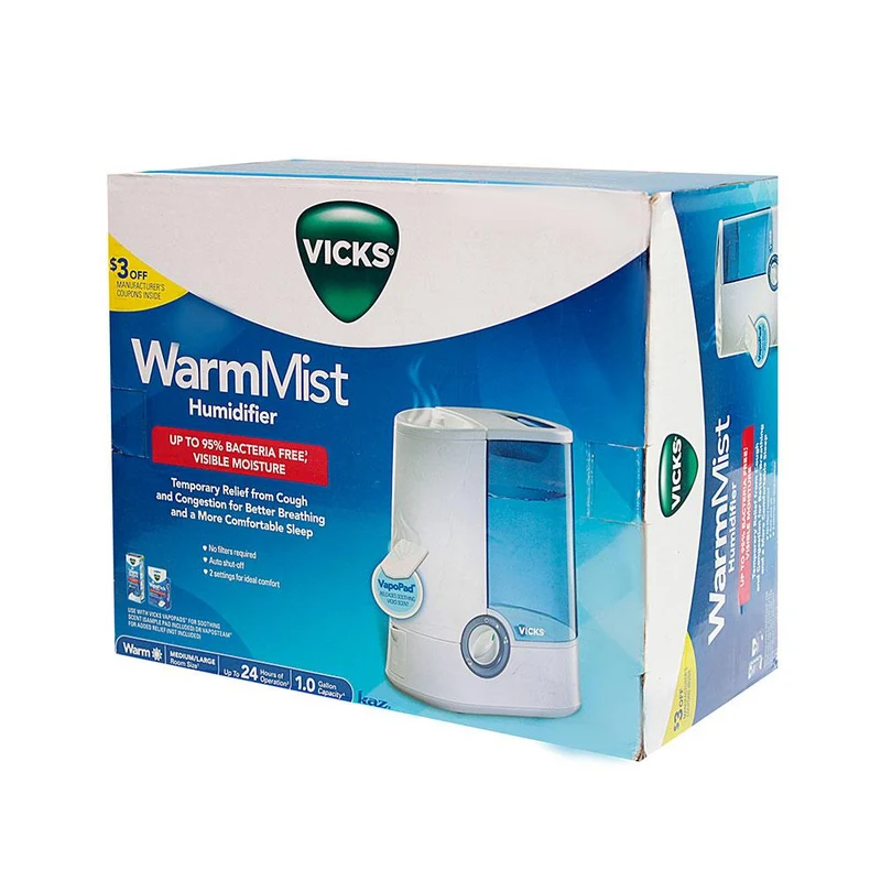 vicks humidificador humo caliente mist