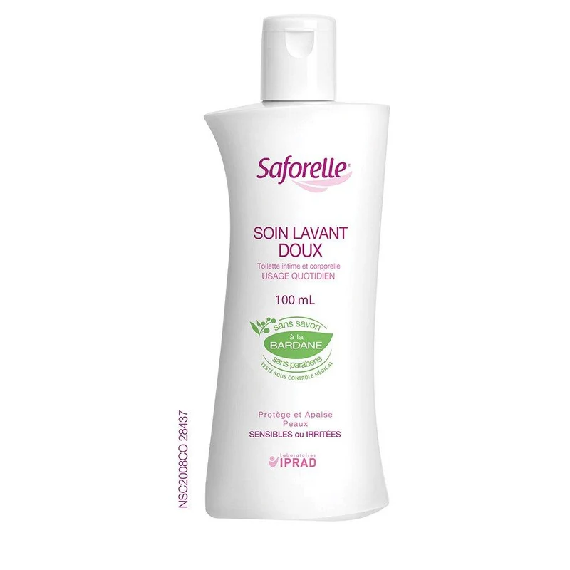 saforelle solucion limpiadora suave 100ml