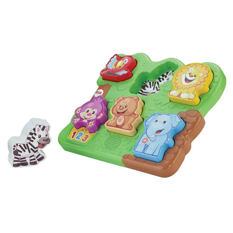 fisher price rompecabezas zoologico
