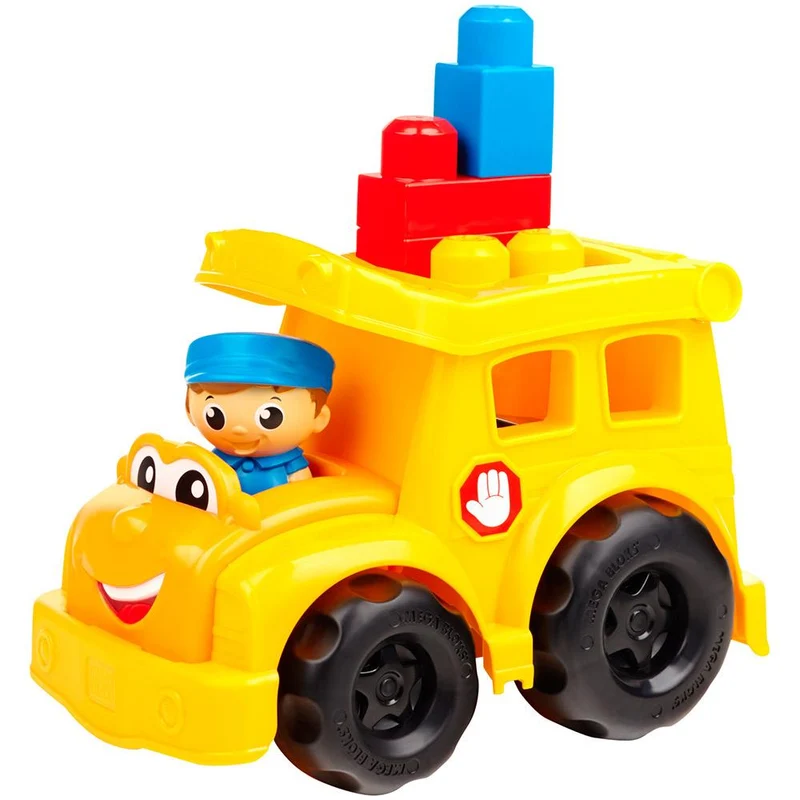 mega bloks first builders bus escolar
