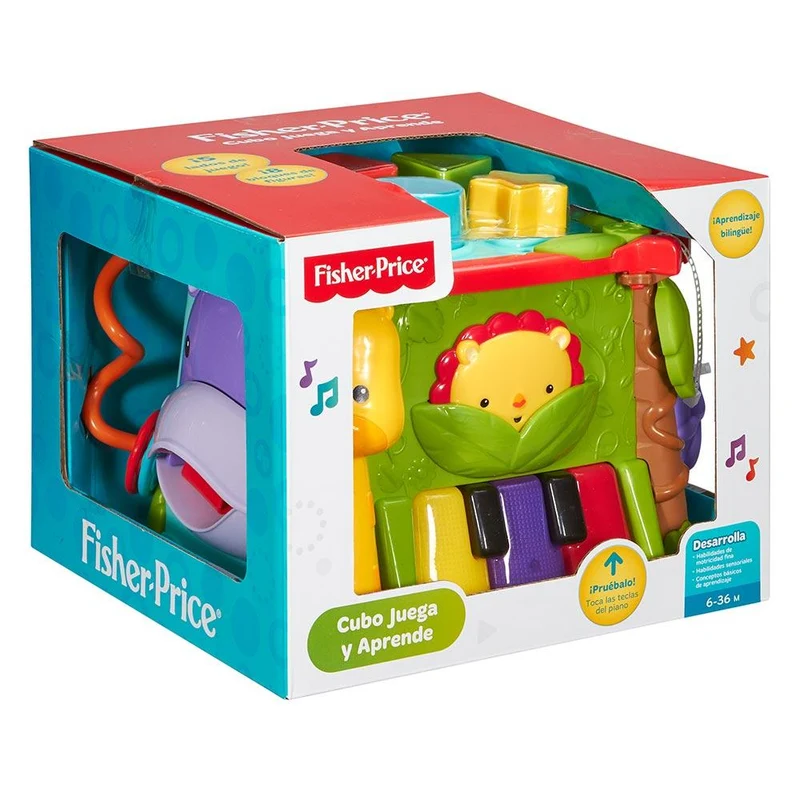 fisher price cubo juega y aprende