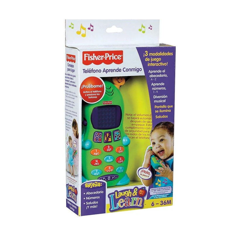 fisher price telefono aprende conmigo