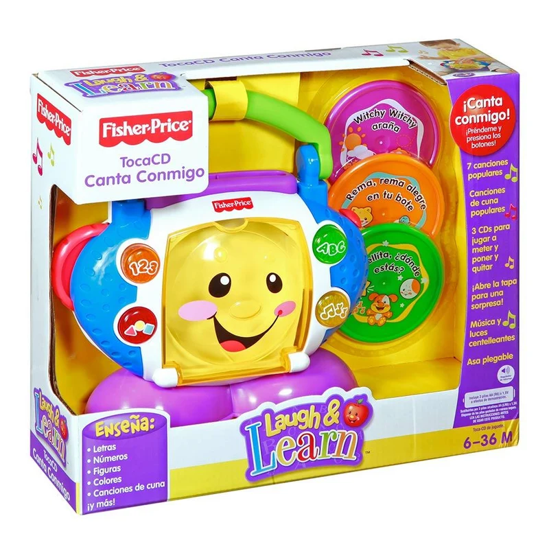 fisher price toca cd canta