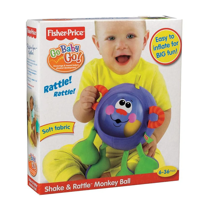fisher price sonajero inflable bola mico