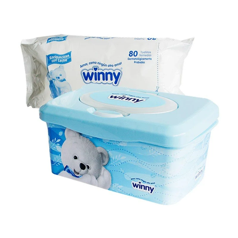 winny toallitas humedas sensitive caja dispensadora x160