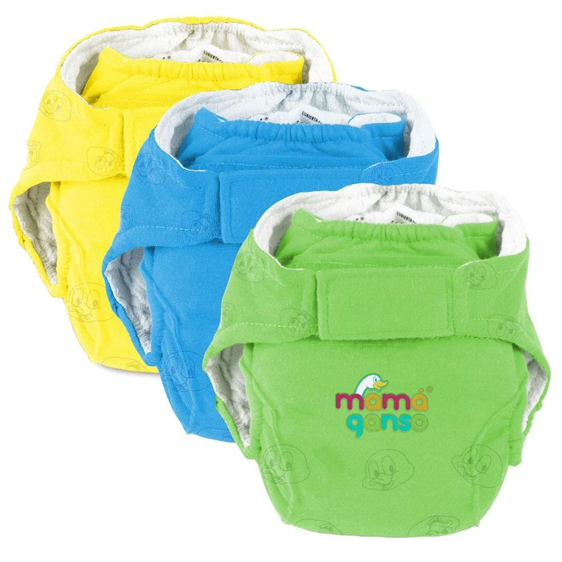 panales reutilizables x3 etapa 2 verde amarillo y azul