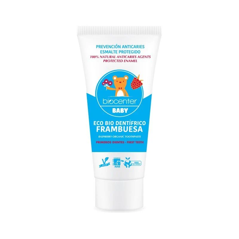 Dentífrico Bio Baby Frambuesa ECOFRIENDLY