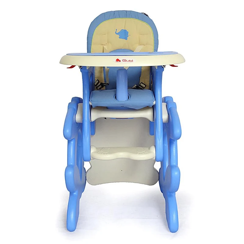 silla comedor 3 en 1 azul blanco gubi