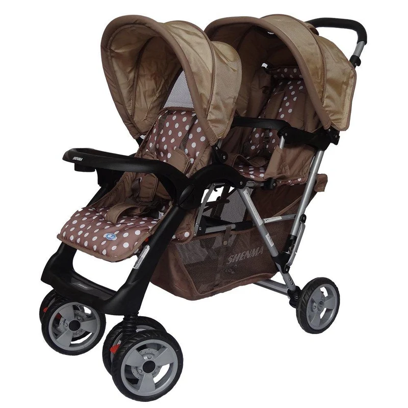 coche gemelar doble cafe shenma