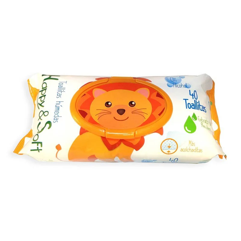 toallitas humedas x40 happy y soft
