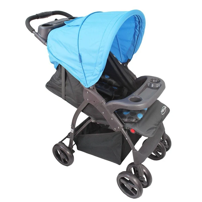 coche traveller azul