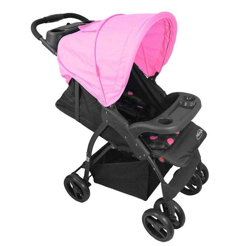 coche traveller rosado