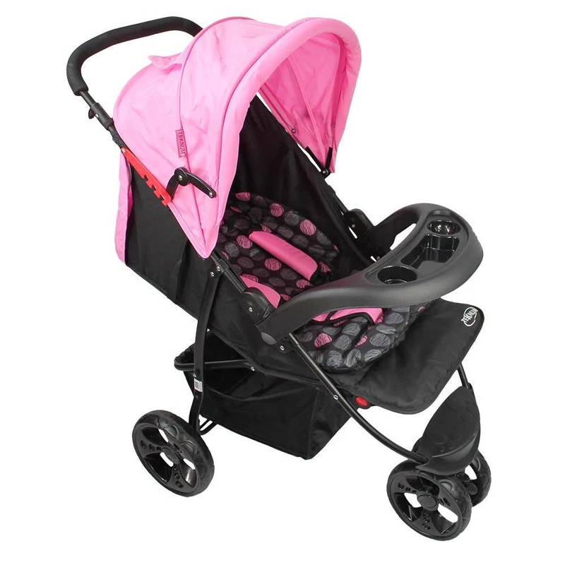 coche new explorer rosado