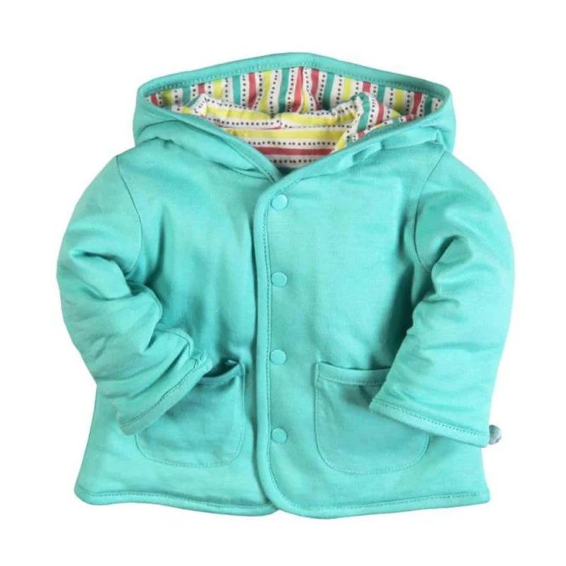 chaqueta doble faz azul aguamarina rayas 1 3m