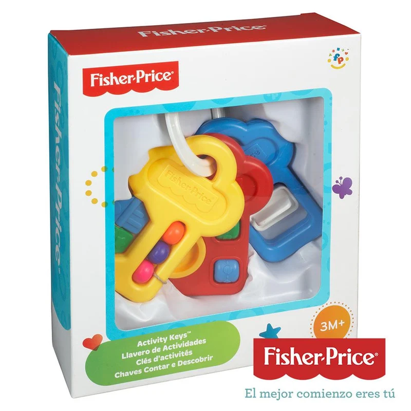 fisher price llavero actividades