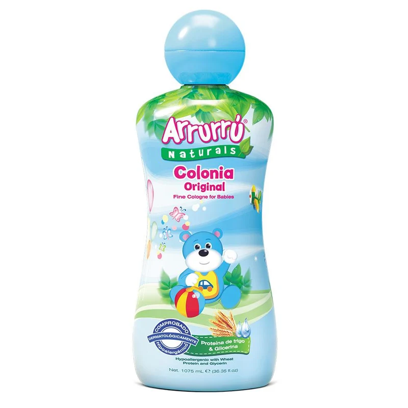 arrurru naturals colonia original x 1075 ml azul
