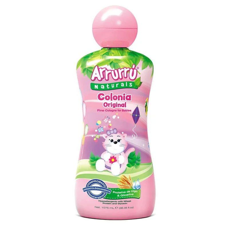 arrurru naturals colonia original x 1075ml rosado