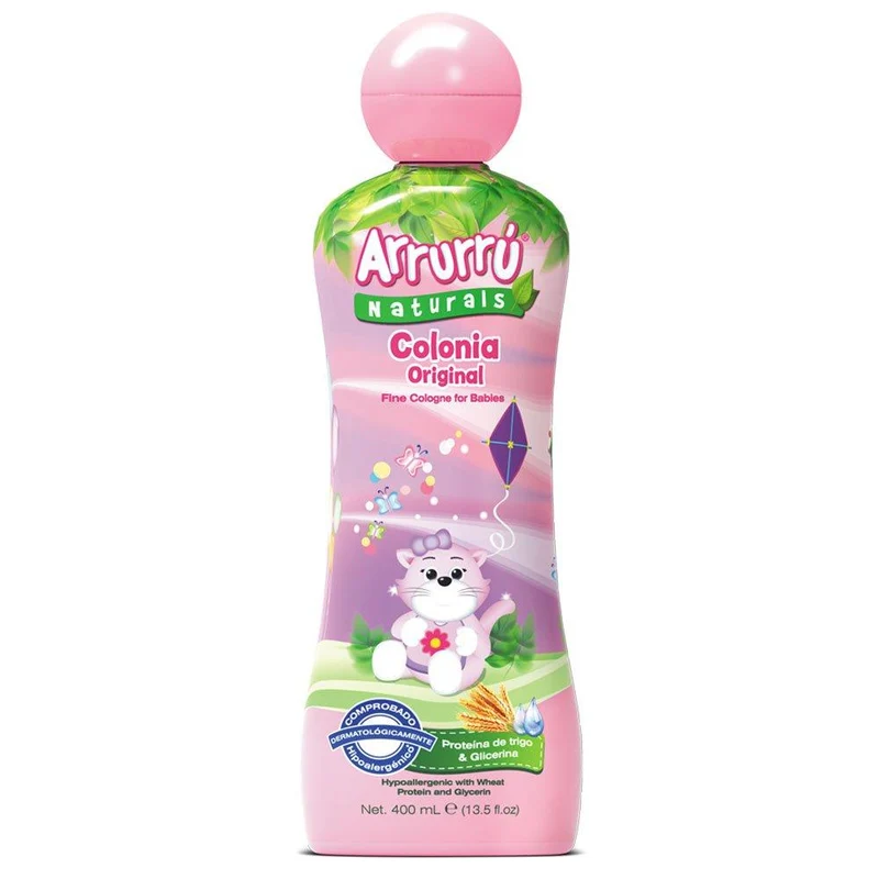 arrurru naturals colonia original x 220ml rosado