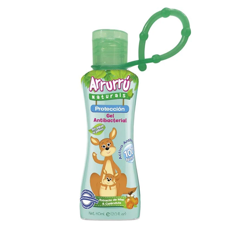 arrurru naturals proteccion gel antibacterial x 60ml