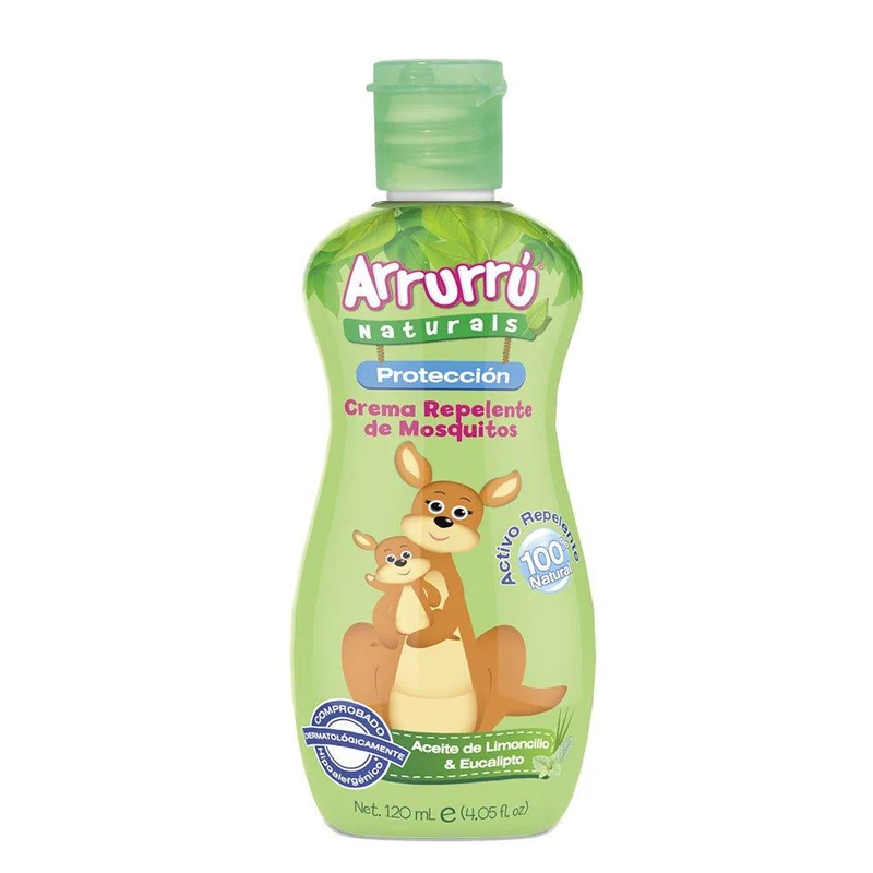 arrurru naturals proteccion crema repelente x 120ml