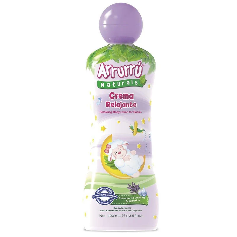arrurru naturals crema relajante x 400 ml