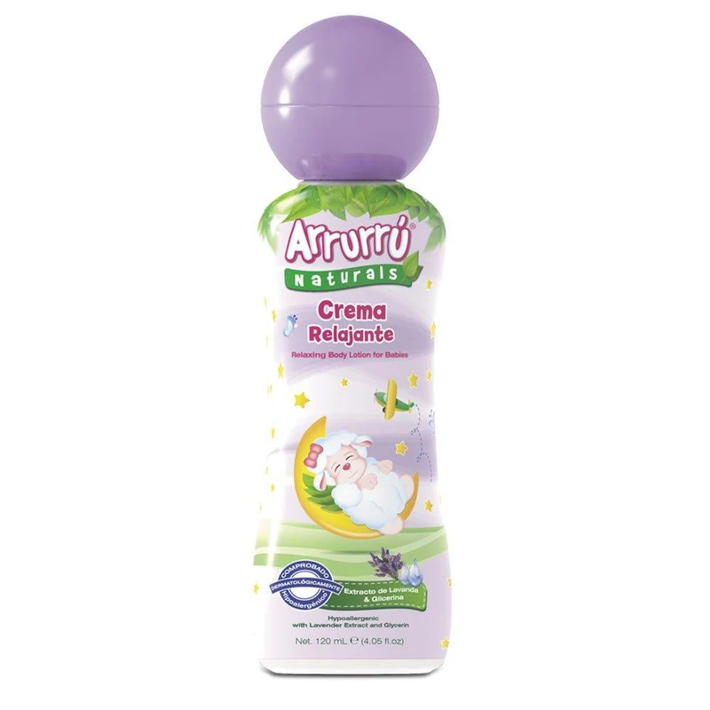 arrurru naturals crema relajante x 120 ml