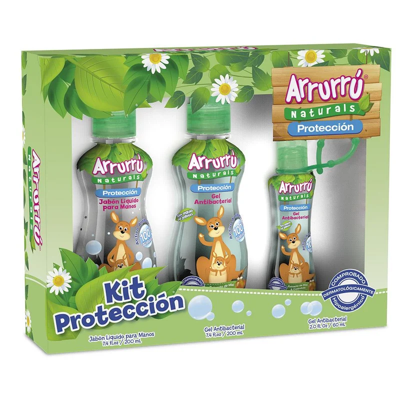 arrurru naturals kit proteccion estuche