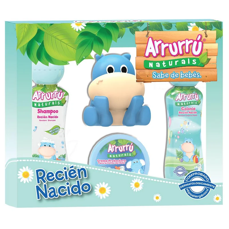 arrurru naturals estuche recien nacido