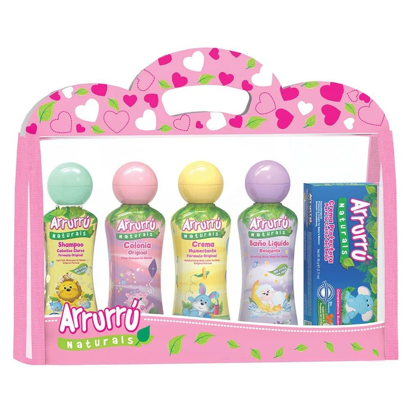 estuche arrurru naturals abuelita rosado